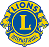Logo Lions international.
