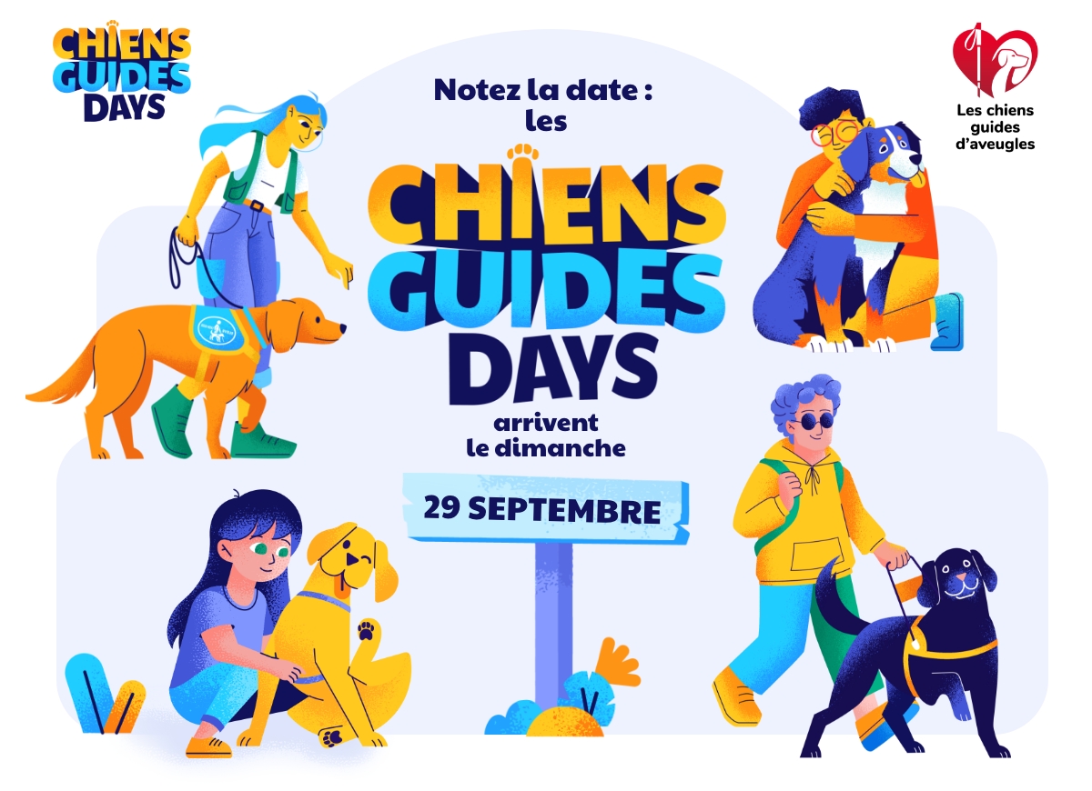 Affiche des chiens guides days