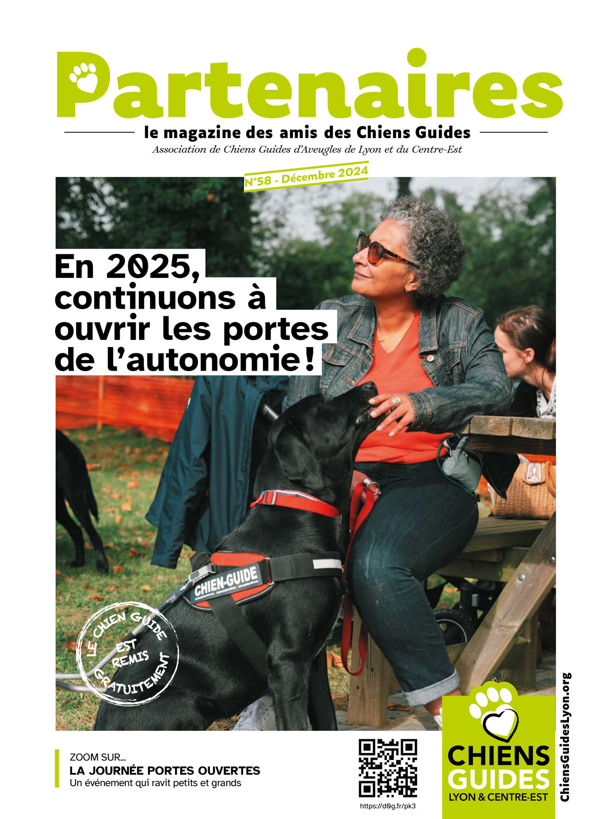 Couverture du magazine Partenaires n° 58