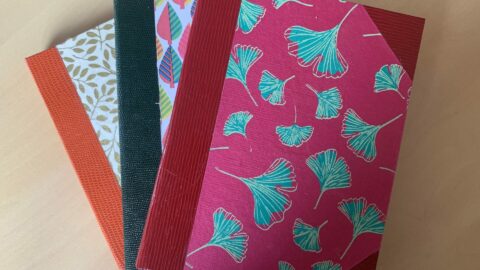 Trois carnets réalisés par M. et Me Guinand