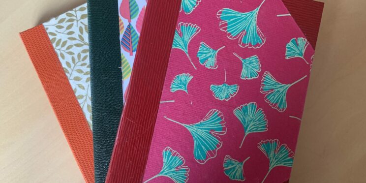 Trois carnets réalisés par M. et Me Guinand