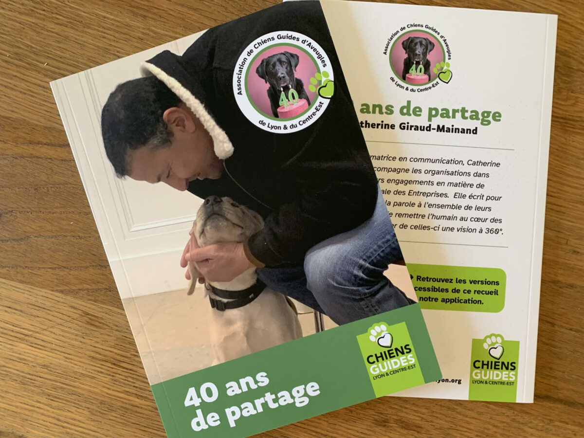 Photo de la couverture du livre "40 ans de partage"